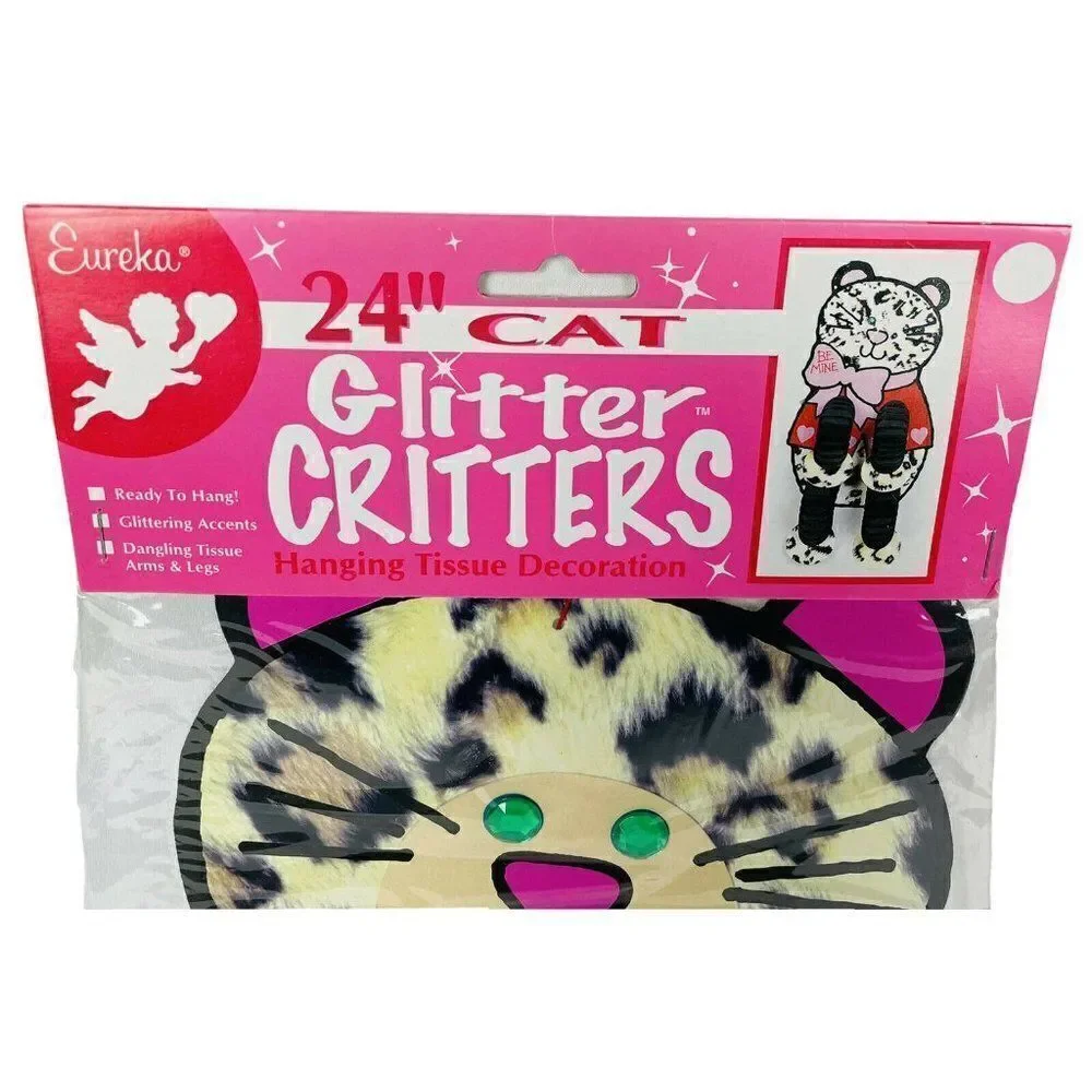 VTG 1995 NOS Eureka Glitter Critters 24